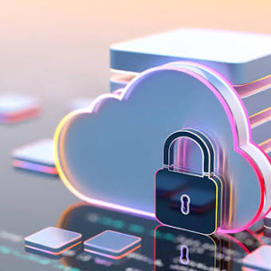 Cloud security icon